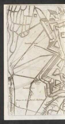 Plan der Attaque auff Bethune ...