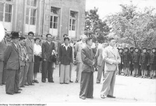 Besuch des Außenministers der Demokratischen Volksrepublik Korea (Nordkorea), Juli 1954