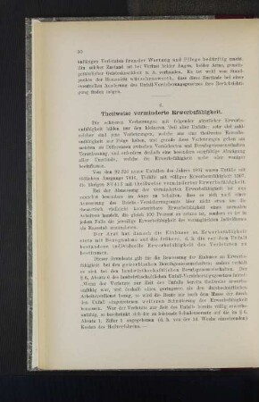 6. Theilweise verminderte Erwerbsfähigkeit