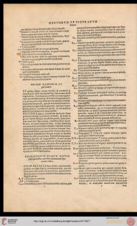Primae nervorum figurae index