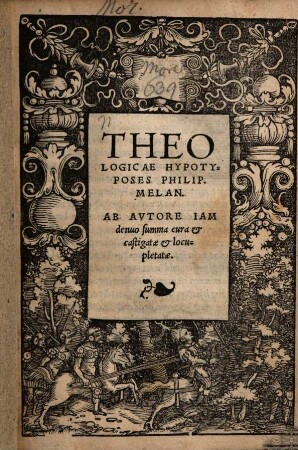 Theologicae hypotyposes Philip. Melan.
