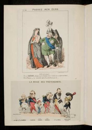 Prenez mon ours / La revue des prétendants