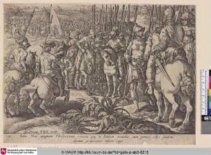 [Giovanni de Medici sends back the swiss mercenaries; Giovanni de Medici sendet die Schweizer Söldner zurück]