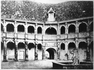 Coesfeld, Schloss Darfeld, Ansicht Innenhof (bei Coesfeld); Gröninger, Gerhard