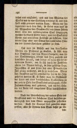 186-189, Hat man die Absicht aus den krankhaften ...