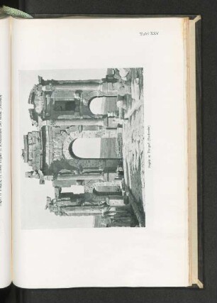 Tafel XXV Bogen in Tingad (Stadtseite)