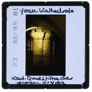 York, Kathedrale : Krypta