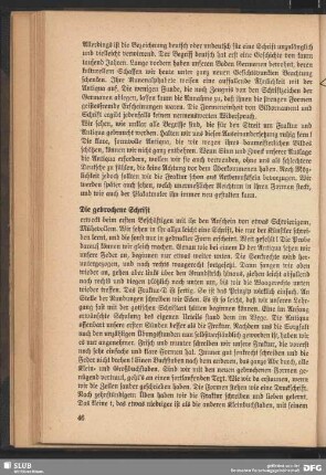 Die gebrochene Schrift