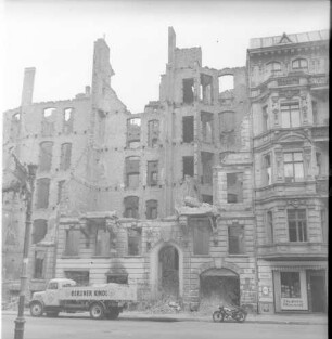 Negativ: Ruine, Eisenacher Straße 120, 1951