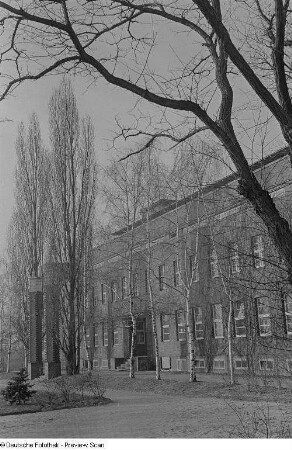 Außenansicht des Dr.-Georg-Sacke-Heims?