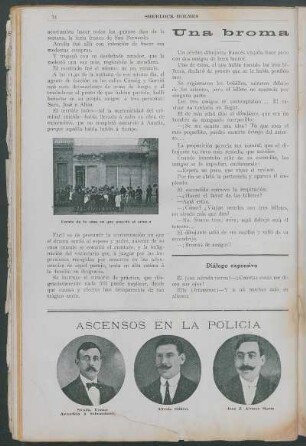 Ascensos en la policía - [Retratos]