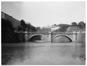 Tokio (Japan). Brücke des Kaiserpalastes