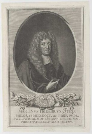 Bildnis des Martinvs Fridericvs Frieß
