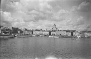 Hafenansicht : Am Hafen in Helsinki