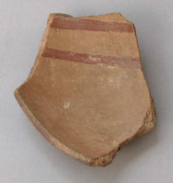 Fragment of a clay vessel