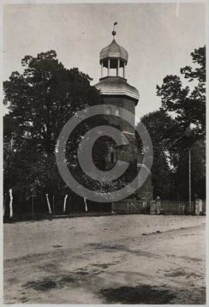 Turm der evangelischen Kirche Woitsdorf