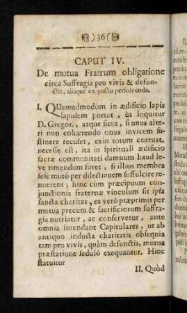 36-42, Caput IV