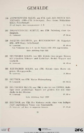 Gemälde (Nr. 218-296)