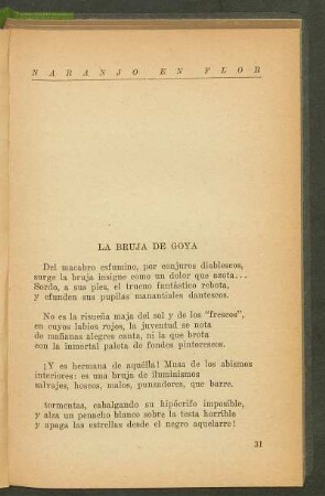 La Bruja de Goya