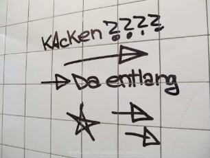KAcKen???? Da entlang