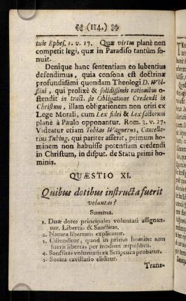 114-120, Quaest. XI.