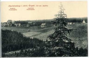 Oberbärenburg. Berghotel Friedrichshöhe, Logierhaus Friedrichshöhe
