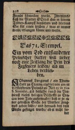 Das 71. - 80. Exempel