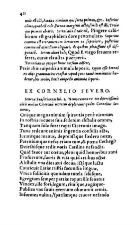 Ex Cornelio Severo.