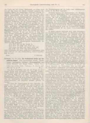 703-705 [Rezension] Uhlmann, Josue, Die Persönlichkeit Gottes und ihre modernen Gegner