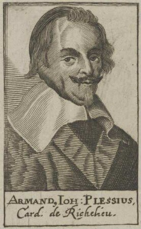 Bildnis des Armandus Iohannes Plessius, Kardinal de Richelieu