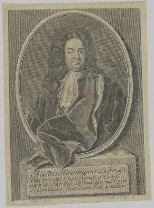 Bildnis des Justus Henningius Böhmer