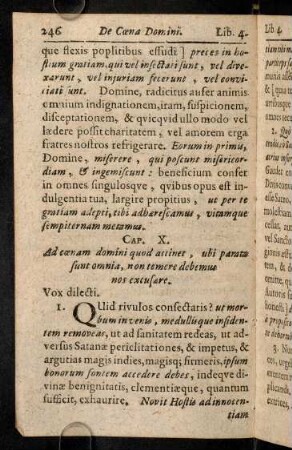 246-255, Caput X - XI