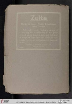 Eastman Kodak Company [Zelta, back cover verso, cardboard]