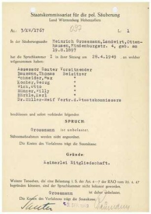 Grossmann, Heinrich