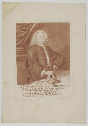 Bildnis des Johann Jacob Hartlieb