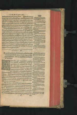 Caput IV. De multis variisq[ue] legibus consuetudinibus, quas veteres matrimonia contrahentes, tum in coniugum electione, tum in nuptiarum celebratione servabant.