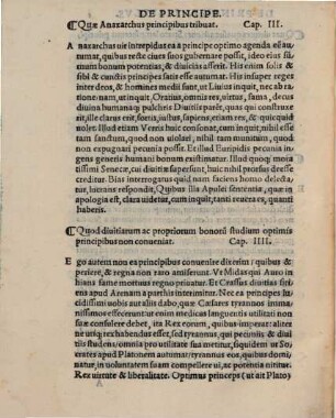 Libellus de his que ab optimis Principibus agenda sunt