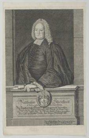 Bildnis des Balthasar Hebenstreit