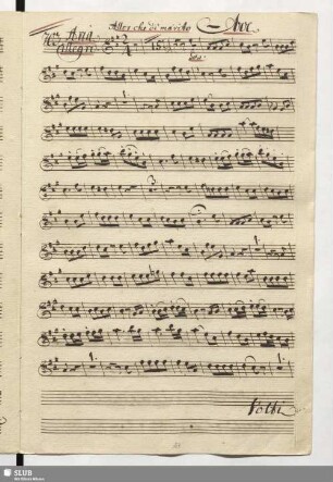 703. Aria: Allor che di marito / Naumann, J.G.