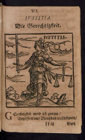VI. Iustitia.