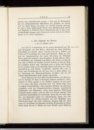 Die Schlacht bei Arras