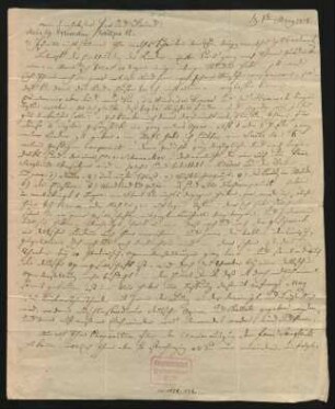 Brief an Heinrich Albert Probst : 01.03.1828