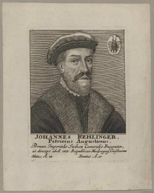 Bildnis des Johannes Rehlinger