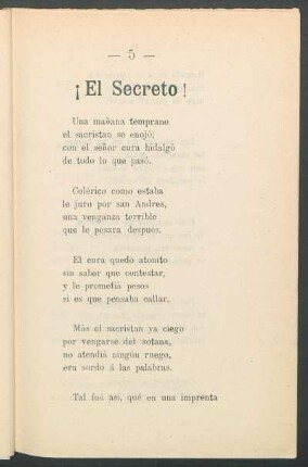 ¡El secreto!