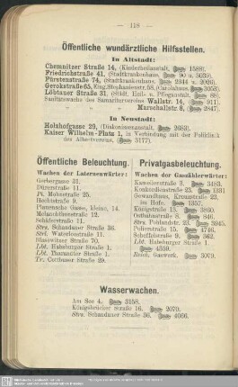 Öffentliche Beleuchtung