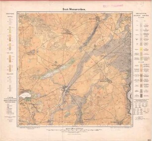 [Neue Nr. 3348]: Sect. Werneuchen : geologische Karte