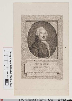 Bildnis Jean-François Marmontel