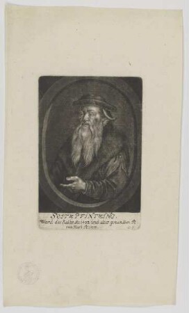 Bildnis des Seitz Pfintzing