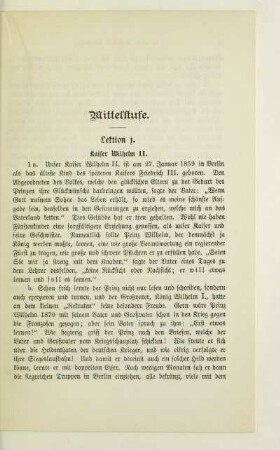 Mittelstufe