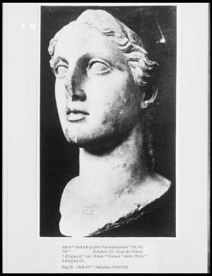 Kopf der Athena